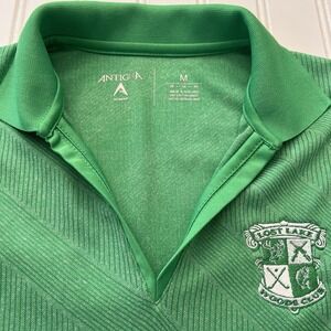 4/$25‎ SALE! Antigua Women's Golf Shirt Medium Bright Green 100% Polyester
